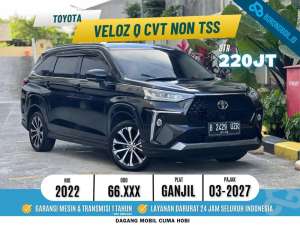 Jual bekas Veloz Q Non Tss 2022 AT,lokasi di Jakarta Barat