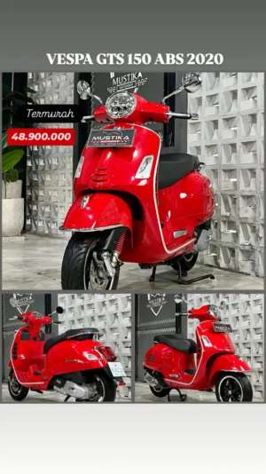 Jual bekas Vesoa GTS 150 abs 2020,lokasi di Malang Kota