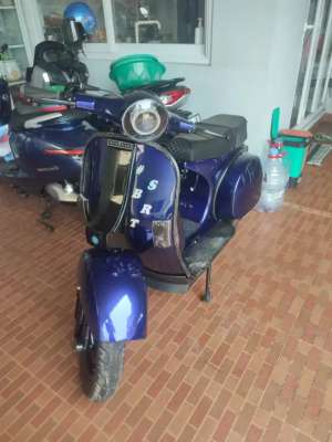 Jual bekas Vespa Exclusive 91 Full Restorasi,lokasi di Tangerang Selatan Kota