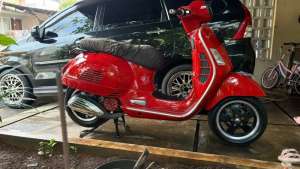 Jual bekas Vespa GTS 155 3V 2014,lokasi di Bekasi Kota