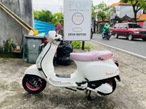 Jual bekas Vespa LX iget DP 3,5 jt putih Deva motor,lokasi di Denpasar Kota