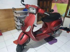 Jual bekas Vespa matic Piaggio S-Iget 125 Merah Mulus,lokasi di  ,Jakarta Pusat