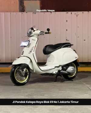 Jual bekas VESPA PRIMAVERA 150 IGET ABS LED THN 2021 PERFECT CONDITION,lokasi di Bandung Kota