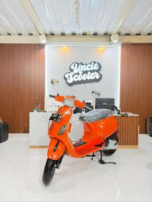 Jual bekas Vespa S 3Vie Tahun 2013 Modif Upsize,lokasi di Bandung Kota