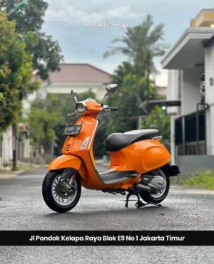 Jual bekas VESPA SPRINT 150 IGET THN 2016 PERFECT CONDITION,lokasi di Depok Kota