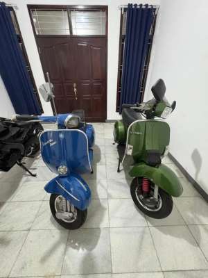 Jual bekas Vespa Super 1974Excel 1997,lokasi di Jakarta Selatan