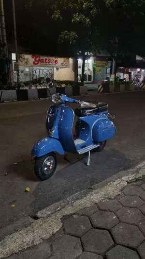 Jual bekas Vespa Super 1980 full restorasi,lokasi di Cimahi Kota