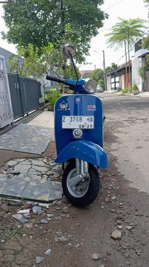 Jual bekas Vespa Super Tahun 1974,lokasi di Cimahi Kota