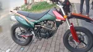 Jual bekas Viar cross x Supermoto 2024 FULL ORISINIL GRESS,lokasi di Jakarta Selatan