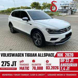 Jual bekas Volkswagen VW Tiguan Allspace 2020,lokasi di Jakarta Selatan