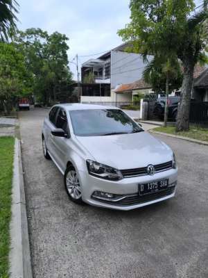 Jual bekas VW polo 1.2 GT TSI at 2016 silver,lokasi di Bandung Kota