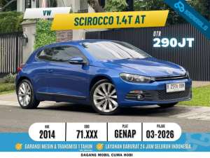 Jual bekas VW Scirocco 1.4 AT 2014 Biru,lokasi di Jakarta Timur