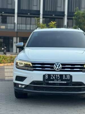 Jual bekas VW Tiguan All Space 1.4 TSI 7 Seater White on Black,lokasi di Jakarta Selatan