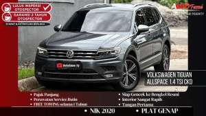 Jual bekas VW Tiguan Allspace 1.4 TSI CKD NIK 2020,lokasi di Jakarta Selatan
