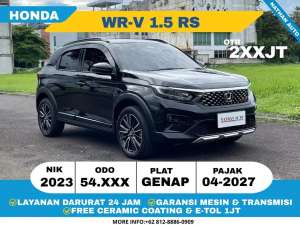 Jual bekas WR-V RS SENSING 2023,lokasi di Tangerang Kab.