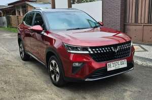 Jual bekas Wuling Alvez EX 1.5 CVT 2024,lokasi di Bandar Lampung Kota