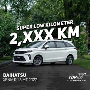 Jual bekas XENIA 1.3 R MT MANUAL 2022 VERY LOW KM 2 REBU PERAK,lokasi di Jakarta Selatan