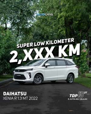Jual bekas Xenia R 1.3 MT 2022KM LOW, Second Rasa Baru,lokasi di Jakarta Timur