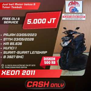 Jual bekas XEON 2011 CASH ONLY KREDIVO INDODANA ALLOBANK SPAYLATER GOPAY ALISTA,lokasi di Depok Kota