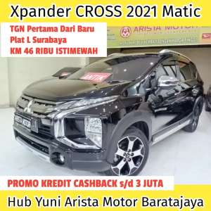 Jual bekas Xpander 1.5 CROSS Matic 2021 KM46RB TGN1 Terawat Siap Pakai,lokasi di Surabaya Kota