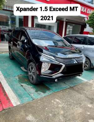 Jual bekas Xpander 1.5 Exceed Manual 2021 Km 48 ribu,lokasi di Palembang Kota