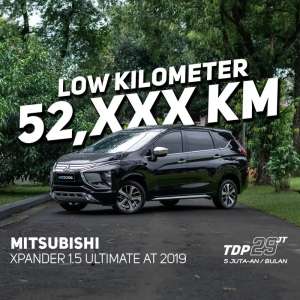 Jual bekas XPANDER 1.5 ULTIMATE AT 2019 FREE SALDO E-TOLLBBM FULL TANK,lokasi di Tangerang Selatan Kota