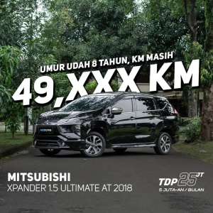 Jual bekas XPANDER ULTIMATE 1.5 AT 2018 FREE POLES DETAILING HINGGA 1 TH,lokasi di Tangerang Kota