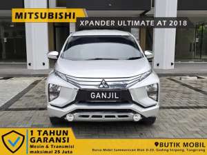 Jual bekas Xpander Ultimate AT 2018 Silver. TDP 36jt,lokasi di Tangerang Kota