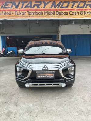 Jual bekas Xpander Ultimate CVT Automatic Terawat Termurah Hitam Tahun 2019 rush,lokasi di Palembang Kota