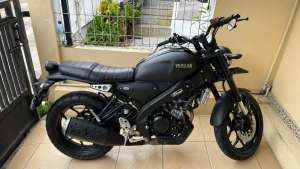Jual bekas Yamah XSR 155 Tahun 2022 Hitam Doff,lokasi di  