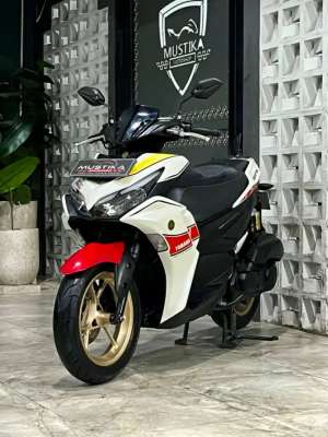 Jual bekas YAMAHA AEROX 155 ABS 2021 SPECIAL WGP - Chintia Mustika,lokasi di Malang Kota