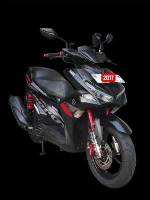 Jual bekas Yamaha Aerox 155 km rendah modif cakep KTP daerah bs kredit,lokasi di  ,Jakarta Selatan