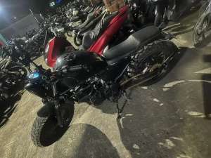 Jual bekas yamaha byson custom gaya bobber,lokasi di Kosambi