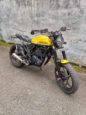 Jual bekas Yamaha byson scrambler,lokasi di Mojokerto Kota