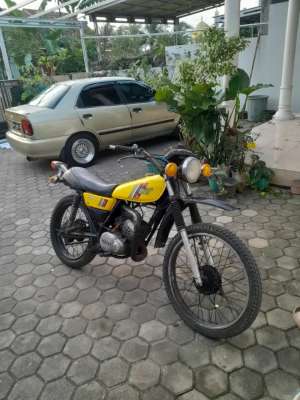 Jual bekas yamaha dt 100 orisinil,lokasi di Bandar Lampung Kota