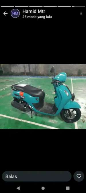 Jual bekas Yamaha Fazio 2024,lokasi di Bekasi Kab.