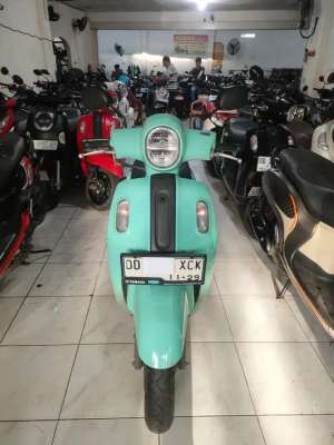 Jual bekas Yamaha fazzio 125cc 2024 hijau,lokasi di Gowa Kab.