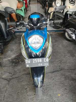 Jual bekas Yamaha fino 125cc 2016 biru,lokasi di Gowa Kab.
