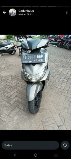 Jual bekas Yamaha freego 2020 125cc,lokasi di  ,Bekasi Kab.