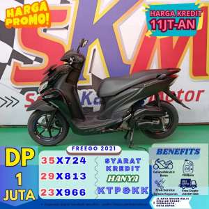 Jual bekas YAMAHA FREEGO 2021 DP1JTA CASHCREDIT,lokasi di  
