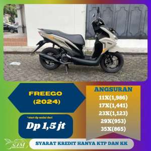 Jual bekas YAMAHA FREEGO 2024 SIAP PAKAI,lokasi di  ,Jakarta Utara