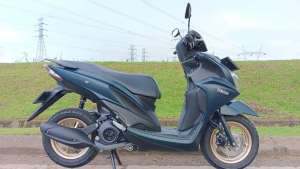 Jual bekas Yamaha freego S keyles matte green 2024,lokasi di Tangerang Selatan Kota