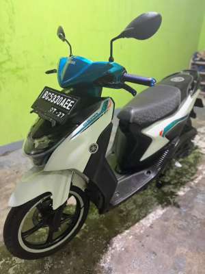 Jual bekas Yamaha gear 2022 pajak hidup tangan pertama,lokasi di Palembang Kota