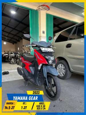 Jual bekas YAMAHA GEAR 2023 BEKAS BERKUALITAS HIKMAH MOTOR KEPUH MALANG,lokasi di Batu Kota