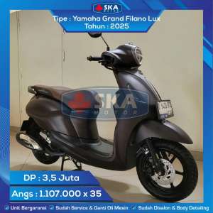 Jual bekas Yamaha Grand Filano Lux Tahun 2025,lokasi di Bandung Kab.