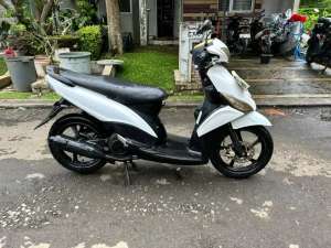Jual bekas Yamaha Mio J Tahun 2014 - Putih,lokasi di Depok Kota