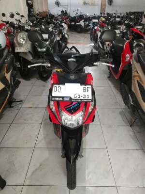 Jual bekas Yamaha mio m3 125cc 2025 pemakaian 2026 merah hitam,lokasi di  ,Gowa Kab.
