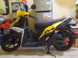 Jual bekas YAMAHA MIO M3 2016 BLUECORE INJECTION,lokasi di Tangerang Kota