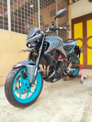 Jual bekas Yamaha MT25MT 25 2022, Facelift, Full Modif ACC 8 JutaanHedon .,lokasi di Medan Kota