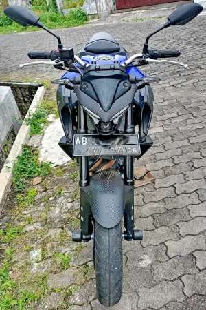 Jual bekas Yamaha New MT25 MT-25 Alien Blue 2021 Plat AB Sleman Pajak Hidup,lokasi di Yogyakarta Kota